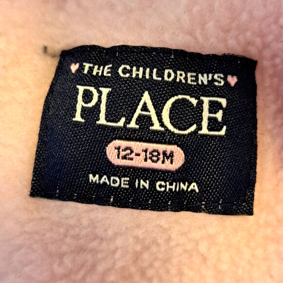 The Children's Place Pink One Piece Snowsuit Bunting Size 12-18 Months - Picture 5 of 6